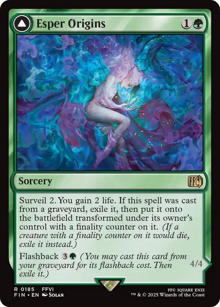 Esper Origins // Summon: Esper Maduin Esper Origins // Summon: Esper Maduin